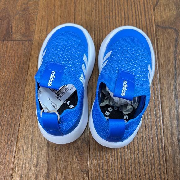Adidas Toddler Boy's Fashion Sneakers  Bubble comfy Slip. Sz 8 - Picture 3 of 7